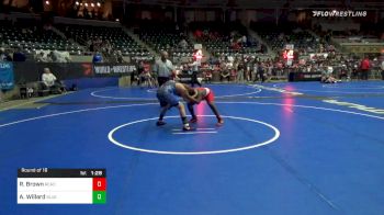 130 lbs Prelims - Rommie Brown, Readyrp vs Andrew Willard, Blue Devil WC