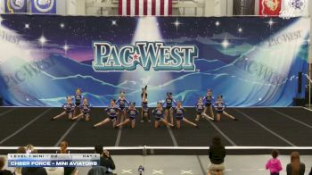 Cheer Force - Mini Aviators [2026 L1 Mini - D2 Day 1] 2026 PacWest Utah Challenge