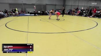 130 lbs 4th Wrestleback (16 Team) - Isla Baeza, Utah vs Anna Vogt, Texas Blue