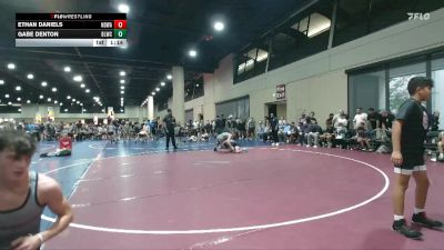 116 lbs Round 2 (6 Team) - Gabe Denton, Blackman WC vs Ethan Daniels, North DeSoto Red WA
