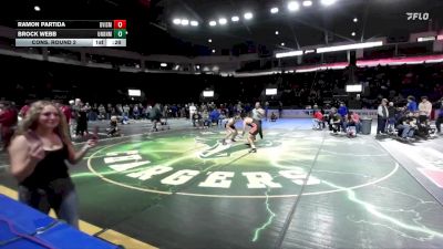 165 lbs Cons. Round 2 - Ramon Partida, Davis vs Brock Webb, Union
