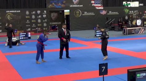 Jeysen Dos Santos vs Samir Chantre 2018 Abu Dhabi Grand Slam Los Angeles