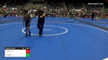 64 lbs Quarterfinal - Leonardo Arias, Vici vs Pedro Pena, Tucson Cyclones