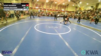 126 lbs Rr Rnd 1 - Wyatt Wilkinson, Skiatook Youth Wrestling vs Bryson Delousier, KIPP TULSA