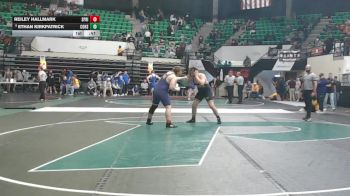 5A 285 lbs Cons. Round 2 - Ethan Kirkpatrick, Corner vs Reiley Hallmark, Springville