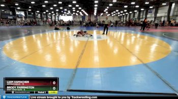 60 lbs Rd# 3 12:00pm Friday - Brody Farrington, East Coast Elite vs Liam Hamacher, Untouchables