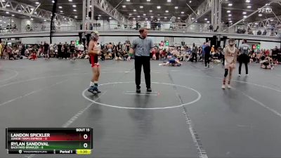 80 lbs Round 4 (8 Team) - Landon Spickler, Junior Terps Express vs Rylan Sandoval, Backyard Brawler