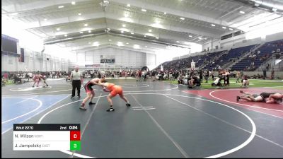 165 lbs Consolation - Nolan Wilson, Northern Arizona Grapplers vs Jake Jampolsky, East Valley WC