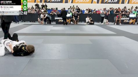 ELI SIMPSON vs TRISTAN SIMMS 2026 PBJJF Pan American Jiu-Jitsu Championships