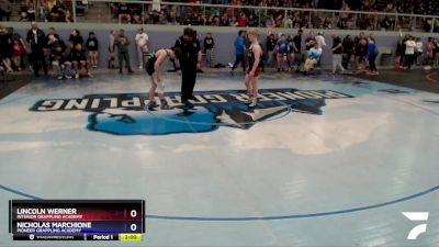 113 lbs Round 2 - Nicholas Marchione, Pioneer Grappling Academy vs Lincoln Werner, Interior Grappling Academy