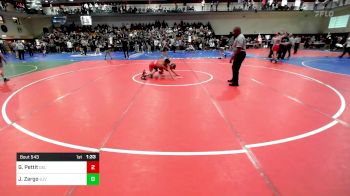 106 lbs Consi Of 8 #1 - Greyson Pettit, Delsea vs Julian Zargo, St. John Vianney