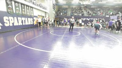 215 lbs Cons. Round 4 - Cooper Wayman, Ronan vs Damen Furthmyre, Great Falls High/MSDB, MT