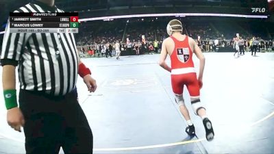 D2-113 lbs Semifinal - Jarrett Smith, Lowell HS vs Marcus Lowry, St Joseph HS