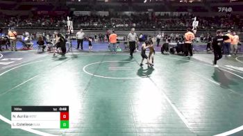 70 lbs Semifinal - Nico Aurilia, West Milford vs Luca Cotellese, Clearview