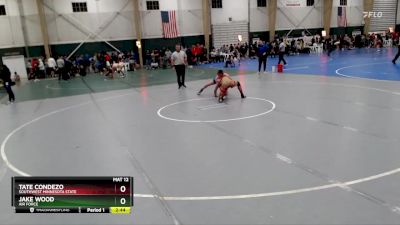 157 lbs Champ. Round 2 - Tate Condezo, Southwest Minnesota State vs Jake Wood, Air Force