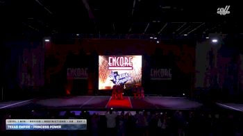 Texas Empire - Princess Power [2025 L1 Mini - Novice - Restrictions - D2 Day 1] 2025 Encore Grand Nationals