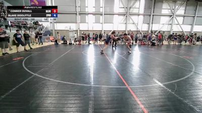 165 lbs Champ. Round 1 - Conner Duvall, Moses Lake Wrestling Club vs Blake Doolittle, Spokane Wrestling