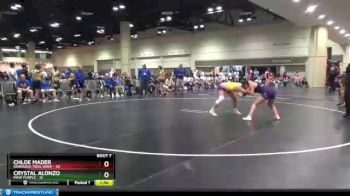 145 lbs Champ Round 1 (16 Team) - Chloe Mader, Nebraska Tidal Wave vs Crystal Alonzo, MXW Purple