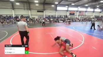 109 lbs Rr Rnd 2 - Makayla Rivera-Cain, Grindhouse WC vs Angel Griego, Stampede WC