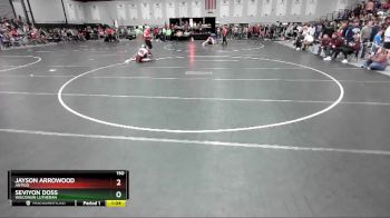 150 lbs Champ. Round 2 - Jayson Arrowood, Antigo vs Seviyon Doss, Wisconsin Lutheran