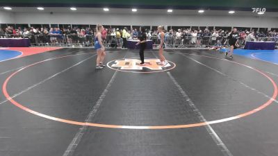 124 lbs Consi Of 32 #1 - Moriah Morphet, IN vs Carleigh Clark, OK