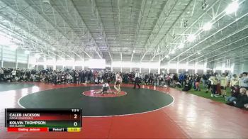 113 V Semifinal - Caleb Jackson, Maple Mountain V vs Kolvin Thompson, Box Elder V