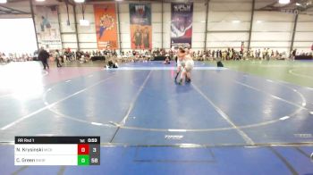 150 lbs Rr Rnd 1 - Nace Krysinski, Micky's Minions Yellow vs Chris Green, Short Time