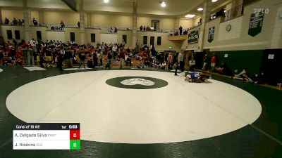 145 lbs Consi Of 16 #2 - Amilton Delgado Silva, Braintree vs Josh Hoskins, Bristol County/Dighton Rehoboth