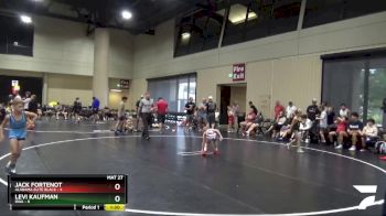 60 lbs Quarters & Wb (16 Team) - Jack Fortenot, Alabama Elite Black vs Levi Kaufman, RWA