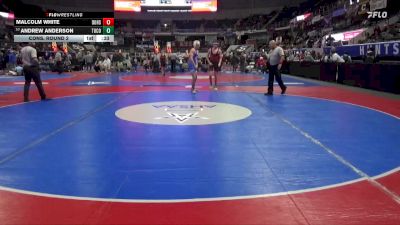 7A 157 lbs Cons. Round 2 - Andrew Anderson, Tuscaloosa County vs Malcolm White, Dothan HS