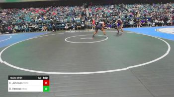 165 lbs Round Of 64 - Caedon Johnson, Spanish Springs vs Donavon Vernon, Grandview