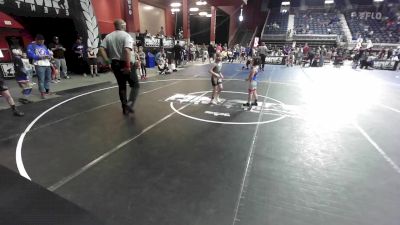 66 lbs Round Of 16 - Layla Savaria, Heights Wrestling Club MT vs Akayla Hallcroft, Eastside United