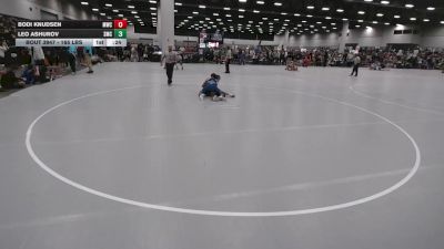 165 lbs Cons. Sub-rd Of 16 - Leo Ashurov, Spartan Mat Club vs Bodi Knudsen, MWC Wrestling Academy