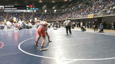 115 lbs Consy 4 - Hunter Fry, Cocalico vs Samson Grove, Mt. Lebanon