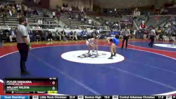 5A 152 lbs 3rd Place Match - William Wilson, Sylvan Hills vs Plyler Oseguera, Lakeside High, AR