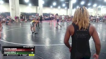 126 lbs Finals (2 Team) - Samir Redden, Florida Elite Wrestling Academy vs Nathan Rioux, Avon Wrestling Club