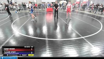 157 lbs Semifinal - Tomm Heiser, RT Elite vs Tucker Athey, Askren Wrestling Academy