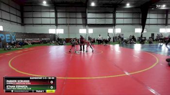 50-55 lbs Round 1 - Ethan Esparza, Great Neck Wrestling Club vs Parker Scruggs, Guerrilla Wrestling (GWA)