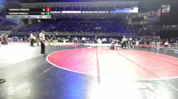 165 lbs Semifinal - Jamison French, Del Oro vs Xadian Padilla, Pitman