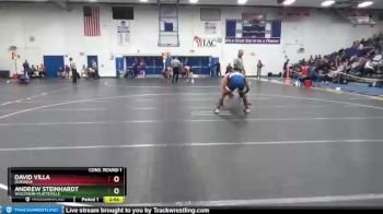 149 lbs Cons. Round 1 - Andrew Steinhardt, Wisconsin-Platteville vs David Villa, Dubuque