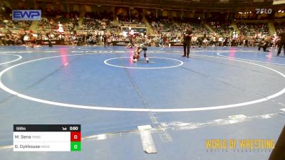 55 lbs Consi Of 8 #1 - Maverick Sena, TNWC vs Grady Dykhouse, Massa's Maniacs