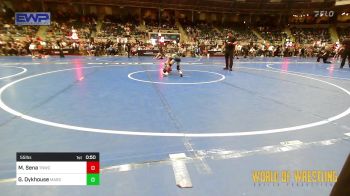 55 lbs Consi Of 8 #1 - Maverick Sena, TNWC vs Grady Dykhouse, Massa's Maniacs