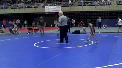 66 lbs Consi Of 8 #1 - Peter Adams, Punxsutawney, PA vs Philip Mastrippolito V, Lincoln University, PA