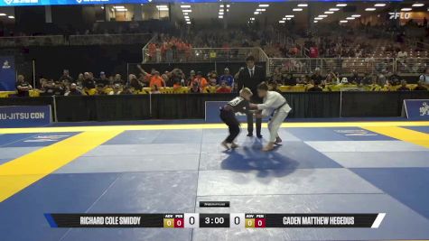 Caden Matthew Hegedus vs Richard Cole Smiddy 2025 Pan Kids Jiu-Jitsu IBJJF Championship