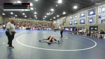 120 lbs Finals (4 Team) - Mario Calderon, Central vs Andrew Sandoval, Woodlake