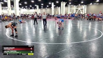 126 lbs Round 1 (16 Team) - Jacob Fuentes, Florida Young Gunslingers vs Kadin Knapp, Iowa Hawks