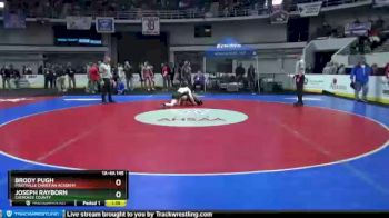1 lbs Quarterfinal - Joseph Rayborn, Cherokee County vs Brody Pugh, Prattville Christian Academy