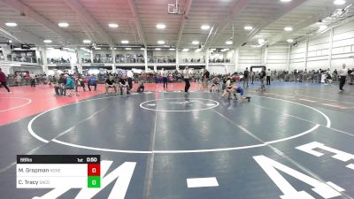 68 lbs Consi Of 32 #2 - Michael Gropman, None vs Calvin Tracy, Saco Valley WC