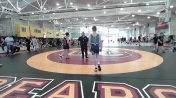 45 kg Rr Rnd 2 - Zane Messiter, Mohawk Valley WC HS vs Anthony Aiello, Prime Wrestling Club Black