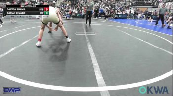 132 lbs Semifinal - Daxton Adams, D3 Wrestling Cluib vs Darian Chavez, Standfast